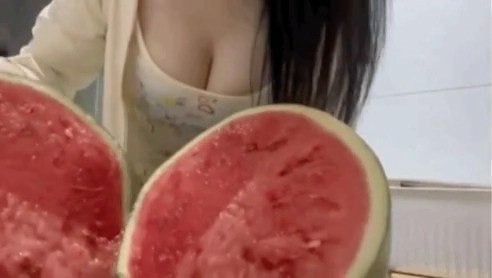 西瓜好白