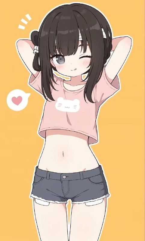 穿着粉红色衬衫和一只猫的女孩