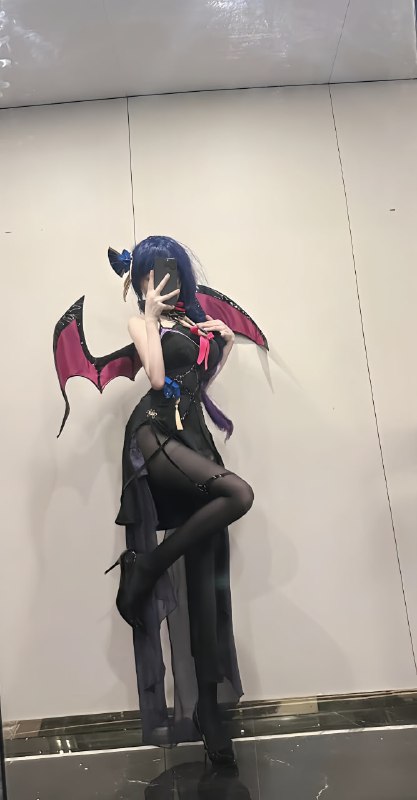 #cos #雷神 #申鹤 #黑丝#cos #雷神 #申鹤 #黑丝