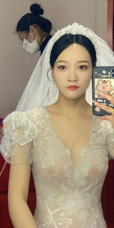 #婚纱 #自拍 #反差反差新娘真空展示