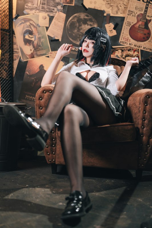 #cos #艾莲 #黑丝 #腿#cos #艾莲 #黑丝 #腿