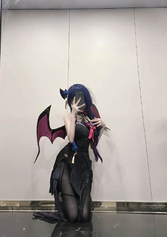 #cos #雷神 #申鹤 #黑丝#cos #雷神 #申鹤 #黑丝